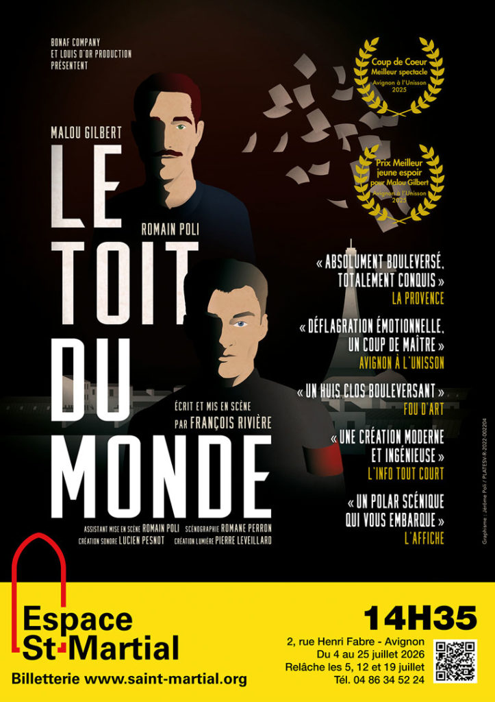 Spectacle-Le-toit-du-monde---Festival-d'Avignon-Off-2026---Espace-St-Martial